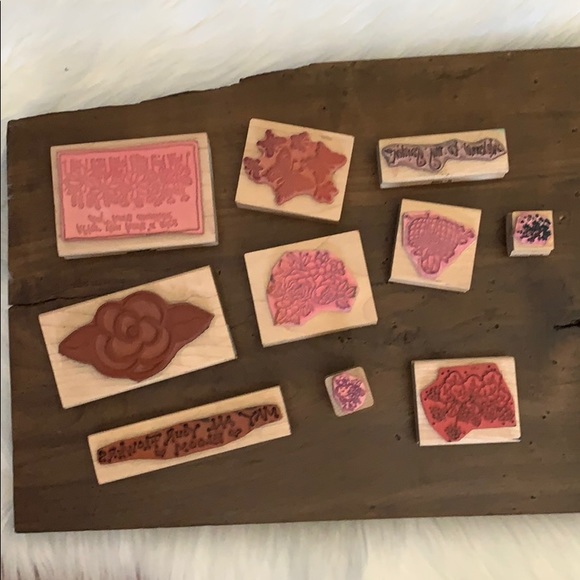 Flower /spring crafting stamps - Picture 3 of 4
